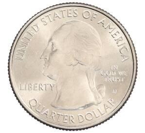 1/4 доллара (25 центов) 2012 года D США «Национальные парки — №12 Национальный исторический парк Чако» — Фото №2