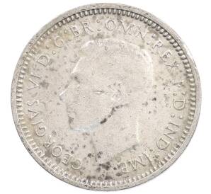 3 пенса 1948 года Австралия — Фото №2