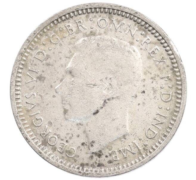 Монета 3 пенса 1948 года Австралия (Артикул: M2-88920) — Фото №2