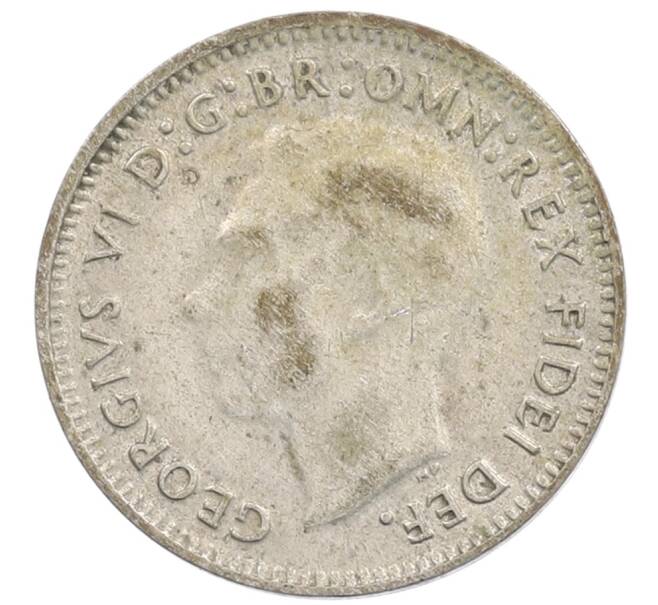 Монета 3 пенса 1950 года Австралия (Артикул: M2-88925) — Фото №2