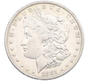 1 доллар 1881 года О США — Фото №1