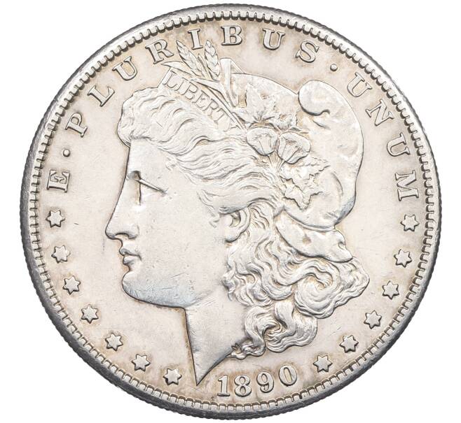 Монета 1 доллар 1890 года S США (Артикул: K12-65657) — Фото №1