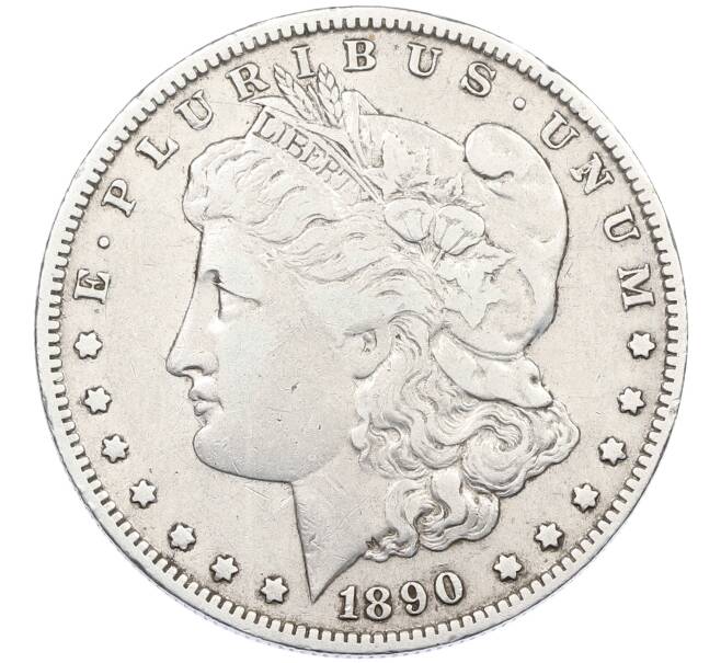 Монета 1 доллар 1890 года О США (Артикул: K12-65658) — Фото №1