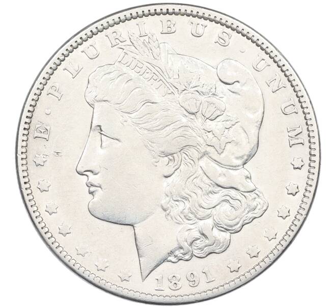 Монета 1 доллар 1891 года США (Артикул: K12-65660) — Фото №1