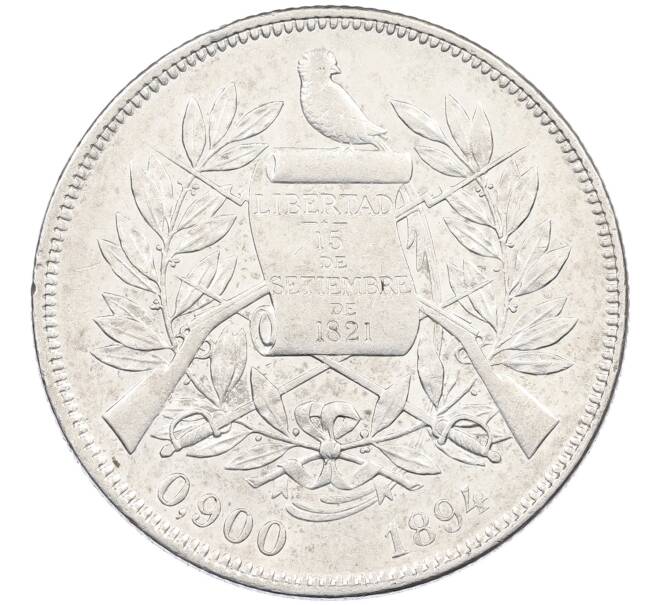 Монета 1 песо 1894 года Гватемала (Артикул: K12-65685) — Фото №1