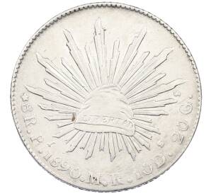 8 реалов 1890 года Мексика — Фото №1