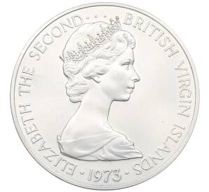 1 доллар 1973 года Британские Виргинские острова — Фото №2