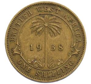 1 шиллинг 1938 года Британская Западная Африка — Фото №1
