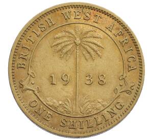 1 шиллинг 1938 года Британская Западная Африка — Фото №1