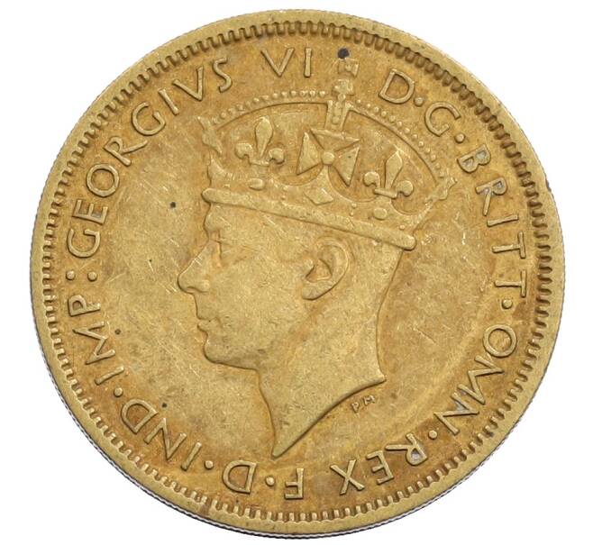 Монета 1 шиллинг 1938 года Британская Западная Африка (Артикул: K12-65772) — Фото №2