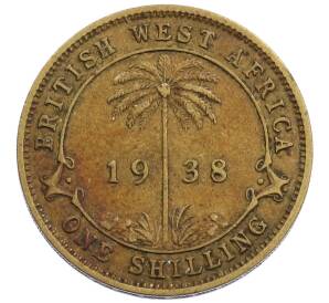 1 шиллинг 1938 года Британская Западная Африка — Фото №1