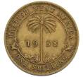 Монета 1 шиллинг 1938 года Британская Западная Африка (Артикул: K12-65774) — Фото №1