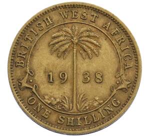 1 шиллинг 1938 года Британская Западная Африка — Фото №1