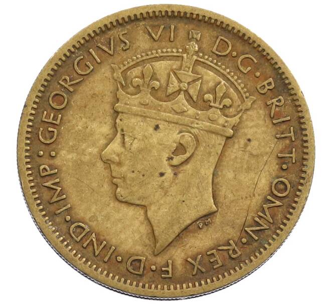 Монета 1 шиллинг 1938 года Британская Западная Африка (Артикул: K12-65774) — Фото №2