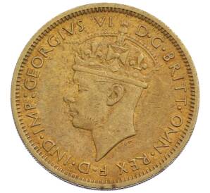 1 шиллинг 1939 года Британская Западная Африка