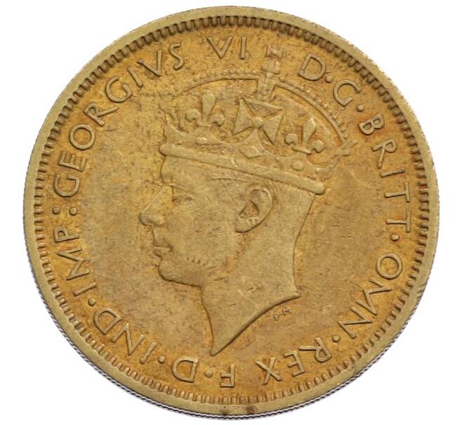 Монета 1 шиллинг 1939 года Британская Западная Африка (Артикул: K12-65777) — Фото №2