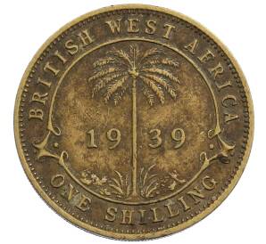 1 шиллинг 1939 года Британская Западная Африка