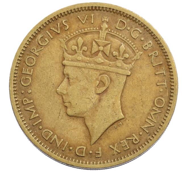 Монета 1 шиллинг 1939 года Британская Западная Африка (Артикул: K12-65782) — Фото №2