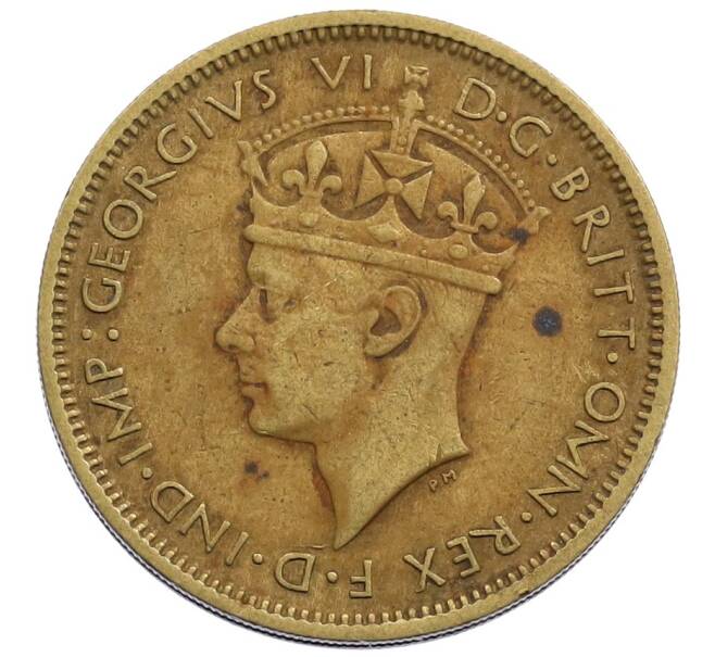 Монета 1 шиллинг 1940 года Британская Западная Африка (Артикул: K12-65787) — Фото №2