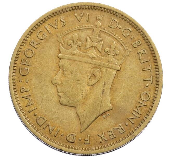 Монета 1 шиллинг 1940 года Британская Западная Африка (Артикул: K12-65788) — Фото №2