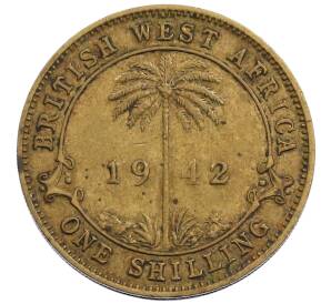 1 шиллинг 1942 года Британская Западная Африка