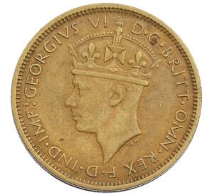 1 шиллинг 1942 года Британская Западная Африка