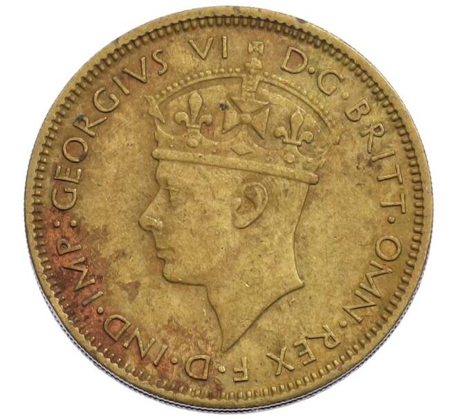 Монета 1 шиллинг 1942 года Британская Западная Африка (Артикул: K12-65795) — Фото №2