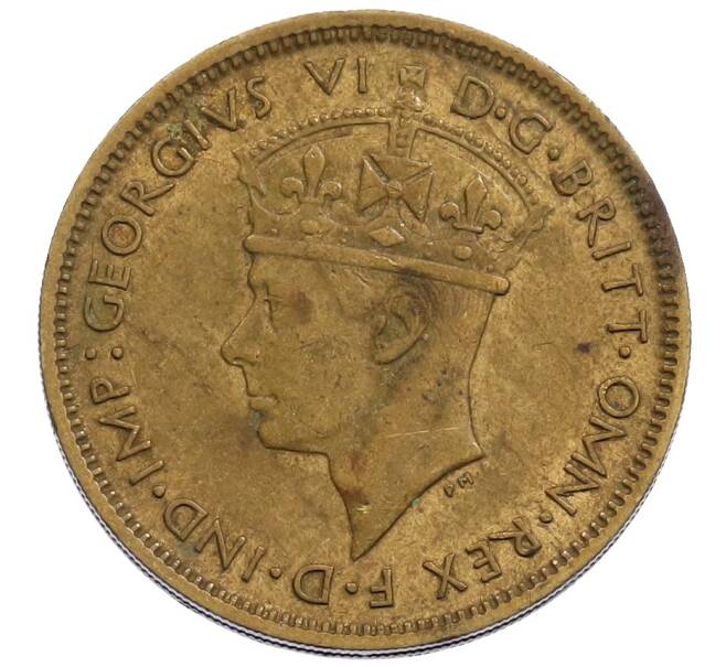 Монета 1 шиллинг 1943 года Британская Западная Африка (Артикул: K12-65801) — Фото №2