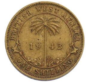 1 шиллинг 1943 года Британская Западная Африка — Фото №1