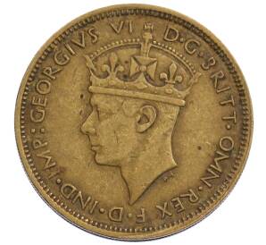 1 шиллинг 1943 года Британская Западная Африка — Фото №2