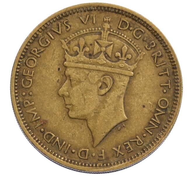 Монета 1 шиллинг 1943 года Британская Западная Африка (Артикул: K12-65803) — Фото №2