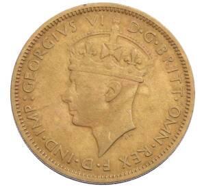 1 шиллинг 1945 года Н Британская Западная Африка — Фото №2