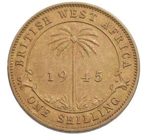 1 шиллинг 1945 года Н Британская Западная Африка — Фото №1