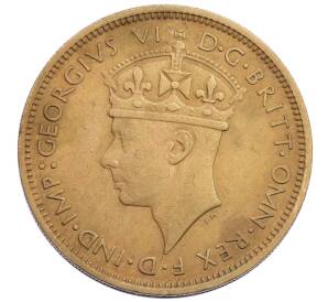 1 шиллинг 1945 года Н Британская Западная Африка — Фото №2