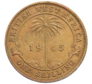1 шиллинг 1945 года Н Британская Западная Африка — Фото №1