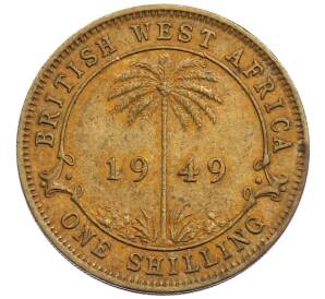 1 шиллинг 1949 года Британская Западная Африка — Фото №1