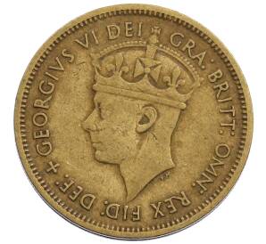 1 шиллинг 1949 года Британская Западная Африка — Фото №2