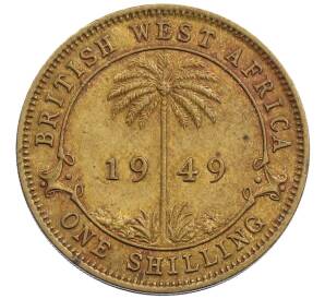 1 шиллинг 1949 года Британская Западная Африка — Фото №1