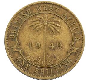 1 шиллинг 1949 года Британская Западная Африка — Фото №1