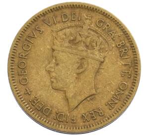 1 шиллинг 1949 года Британская Западная Африка — Фото №2