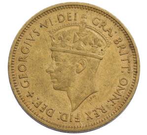 1 шиллинг 1949 года Британская Западная Африка — Фото №2