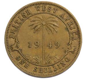 1 шиллинг 1949 года Британская Западная Африка — Фото №1