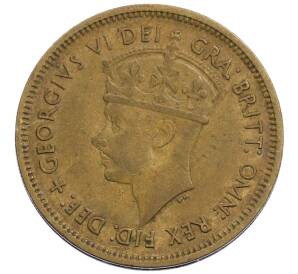 1 шиллинг 1949 года Британская Западная Африка — Фото №2