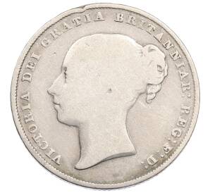 1 шиллинг 1844 года Великобритания — Фото №2