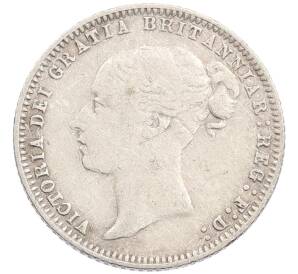 6 пенсов 1877 года Великобритания — Фото №2