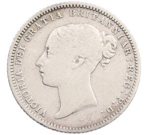 6 пенсов 1871 года Великобритания — Фото №2