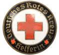 Знак 1938-1945 года Германия «Помощница DRK — Красный Крест» (Артикул: K12-65760) — Фото №1