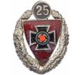 Знак 1938-1943 года Германия «25 лет в членства в союзе ветеранов Киффхойзер» (Артикул: K12-65761) — Фото №1