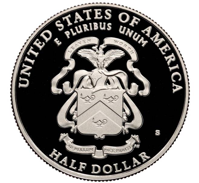 Монета 1/2 доллара (50 центов) 2013 года S США «Генри Арнолд и Омар Брэдли» (Артикул: M2-88951) — Фото №2