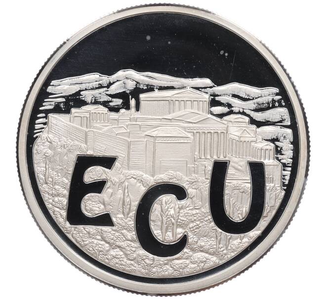 1 экю Греция «Костас Симитис» (Unusual) (Артикул: M2-88959) — Фото №2